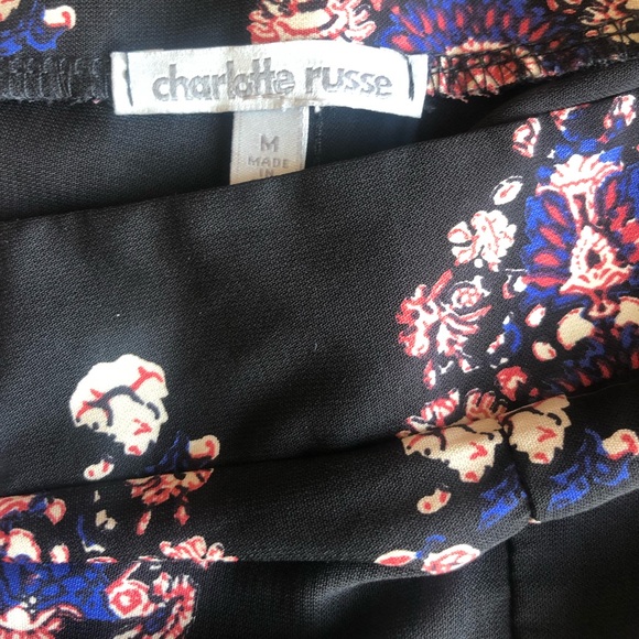 Charlotte Russe bohemian printed pants - Picture 3 of 4